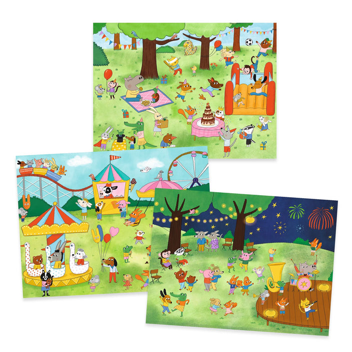 DJECO krasplaatjes party time D