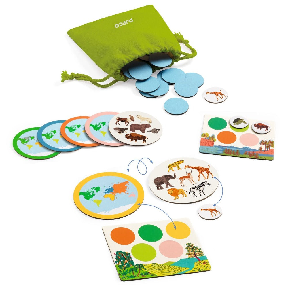 DJECO memory lotto shopping 3 yrs+