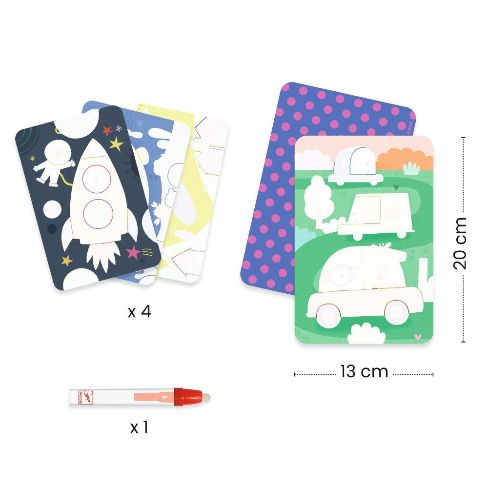 DJECO magical colors hidden outside 18 months +