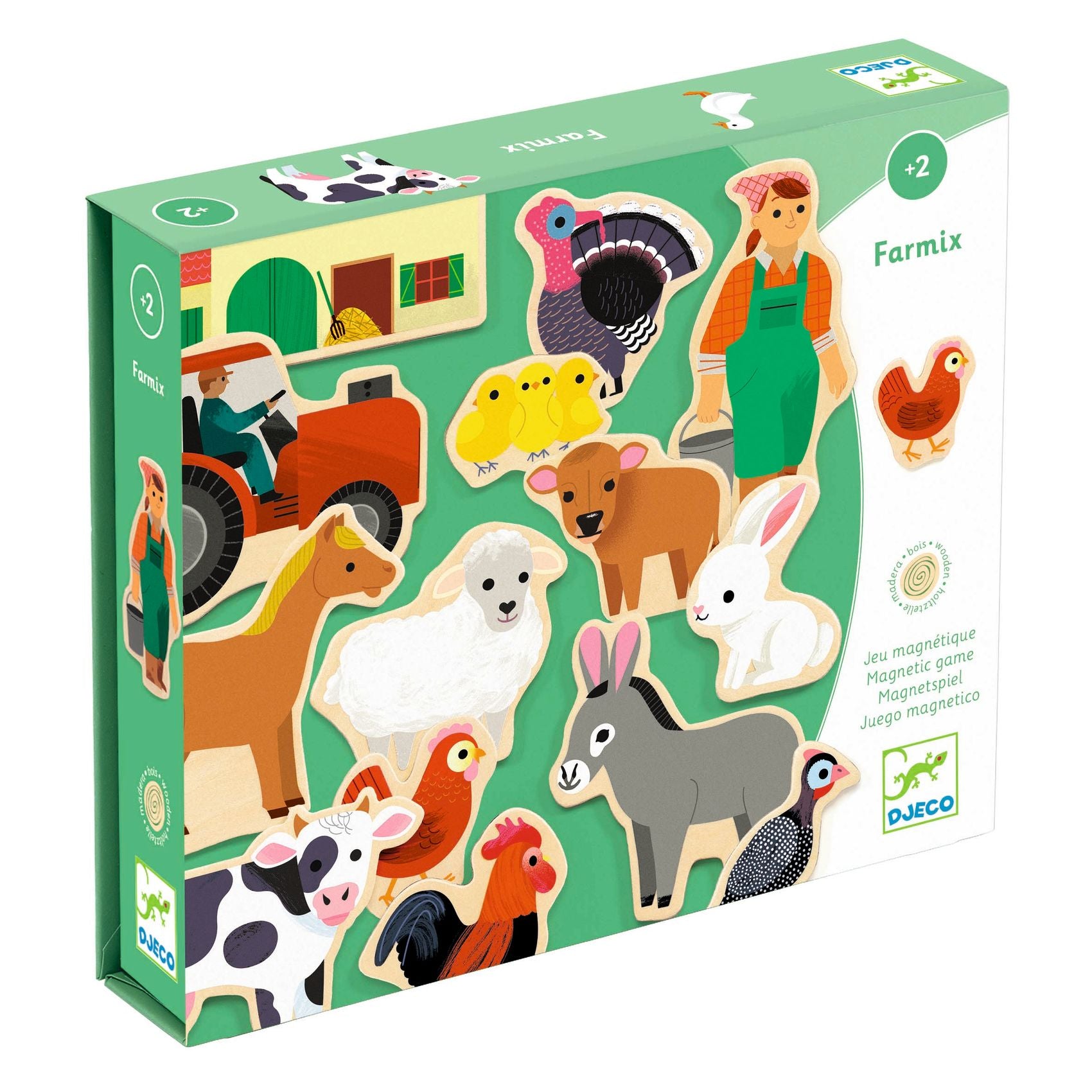 DJECO magnets Fermix 2 yrs+