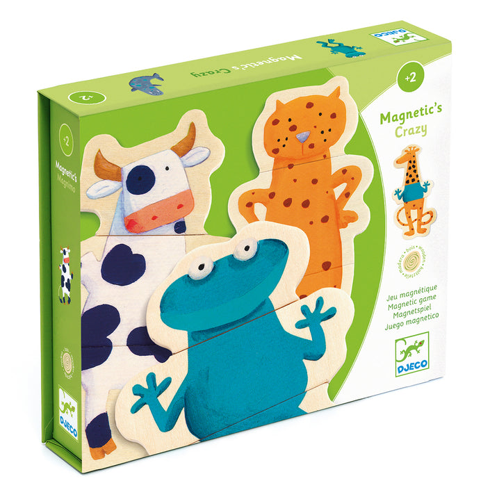 DJECO magnets crazy animals 2 yrs+