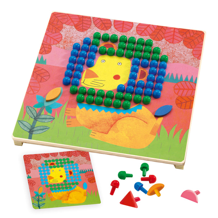 DJECO mosaic puzzle Animo 3 yrs+