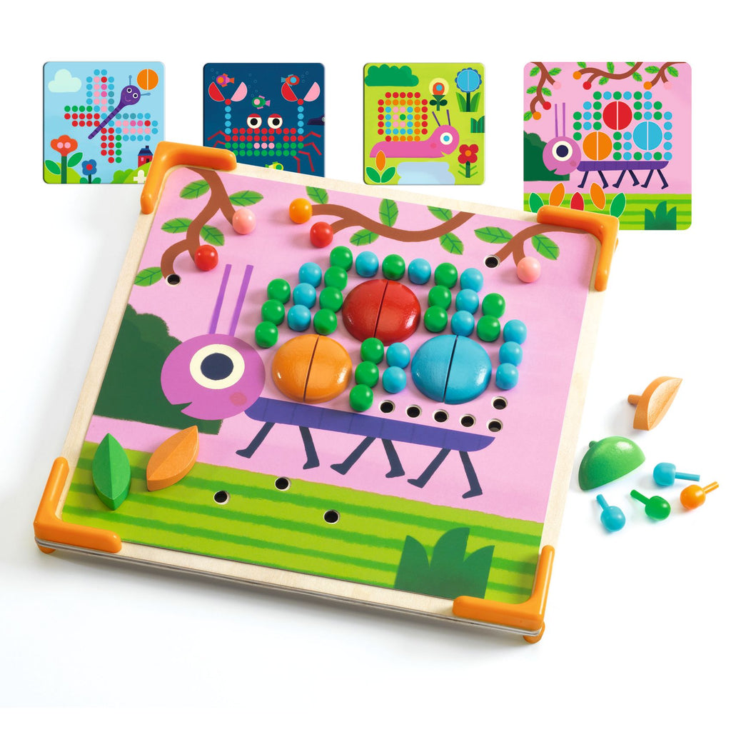 DJECO mozaiek puzzels mini animo 4 jr+ 3070900082397