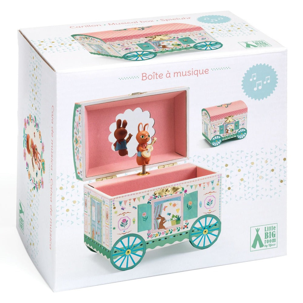 DJECO muziekdoos bijoux enchanted caravan DJ06091
