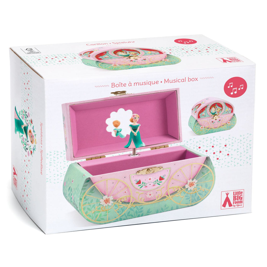 DJECO bijoux music box carriage 3070900066045