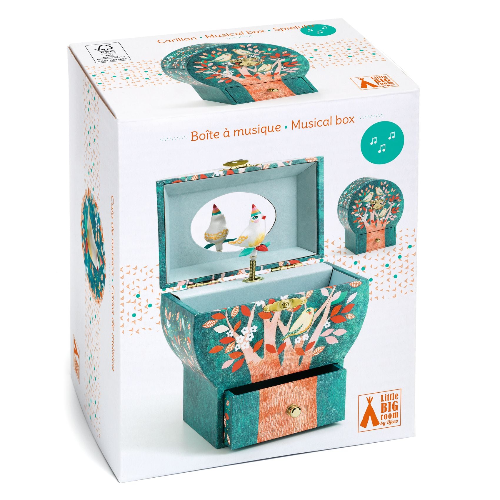 DJECO bijoux music box poetic tree