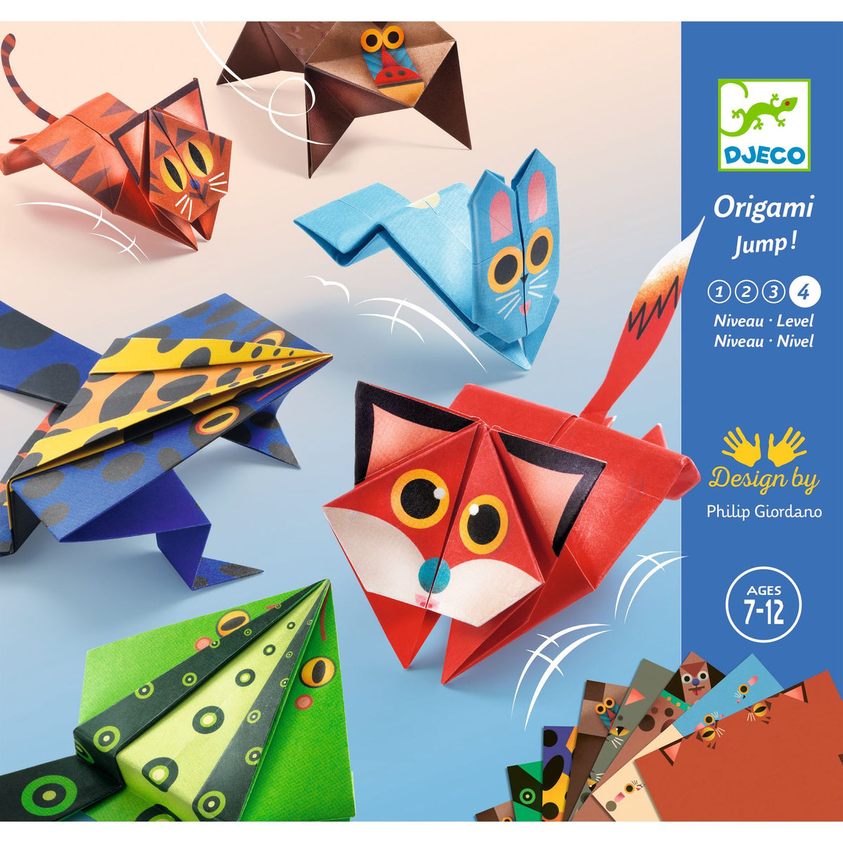 DJECO origami jumping animals 7 jr+ 3070900087026