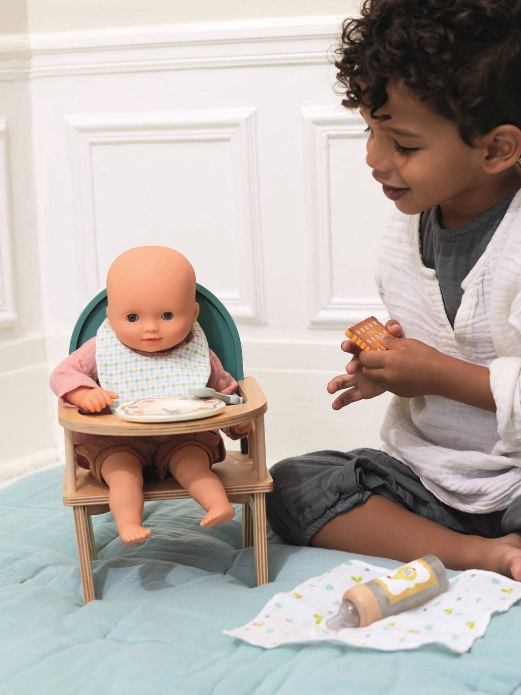 DJECO doll chair with bars 2 yrs+ 3070900078567