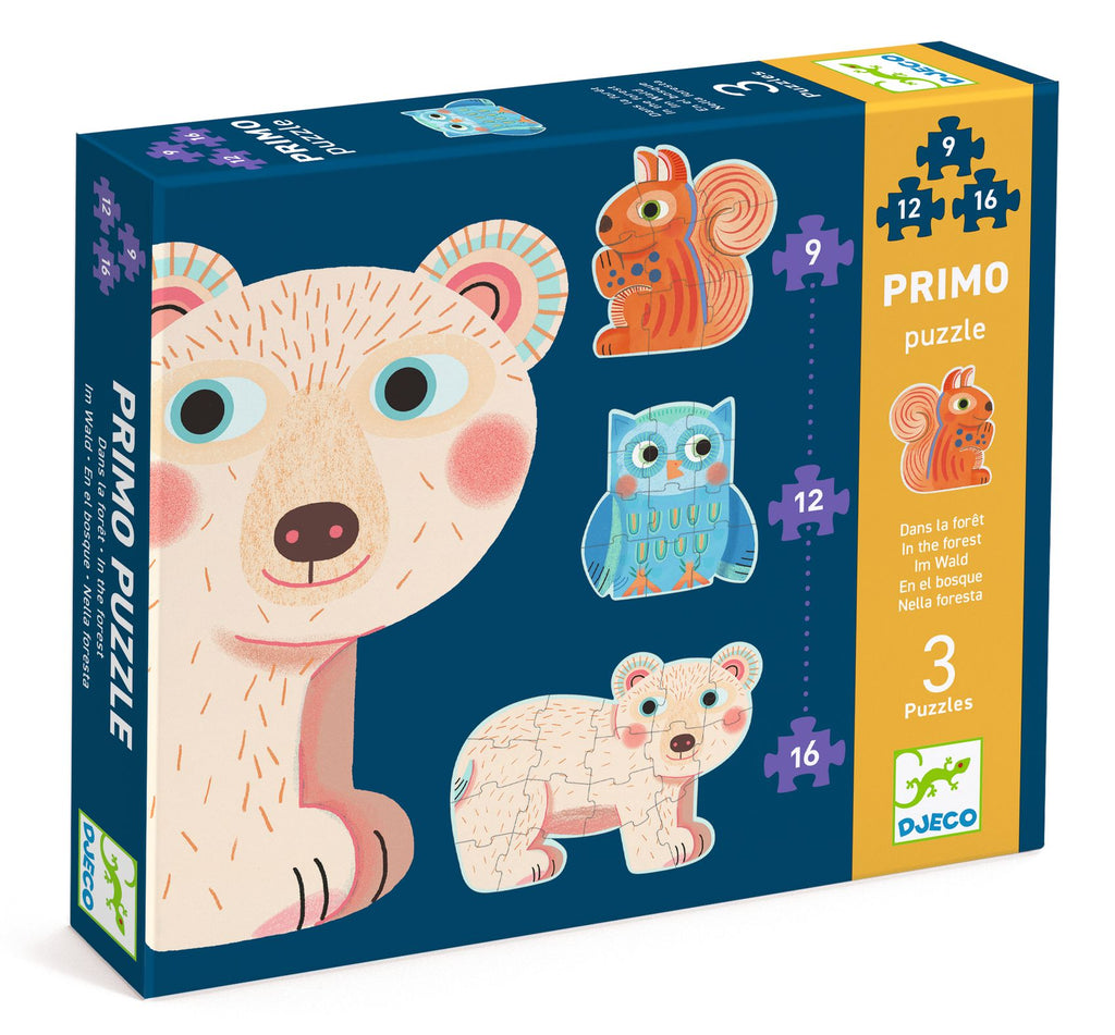 DJECO primo puzzles In the forest 2.5 yrs+ DJ07143