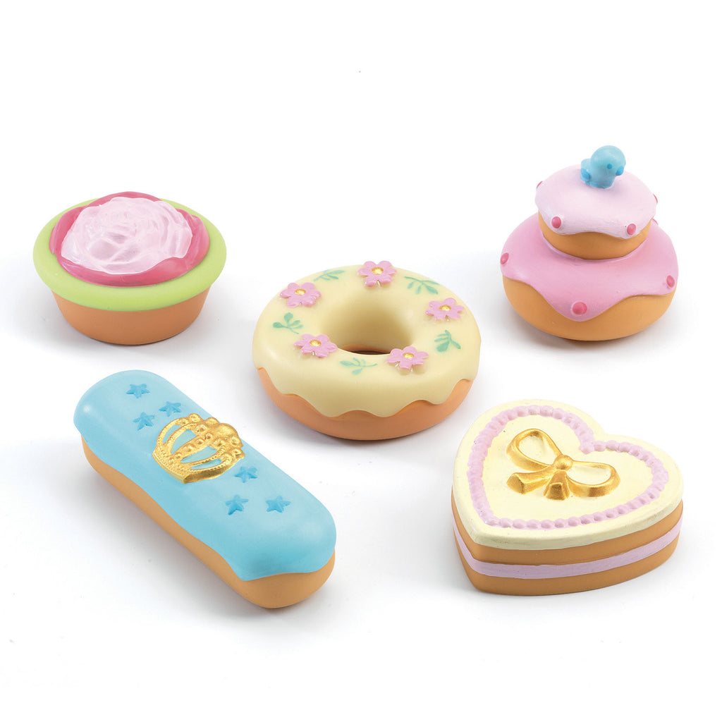 DJECO princess cakes and cupcakes
