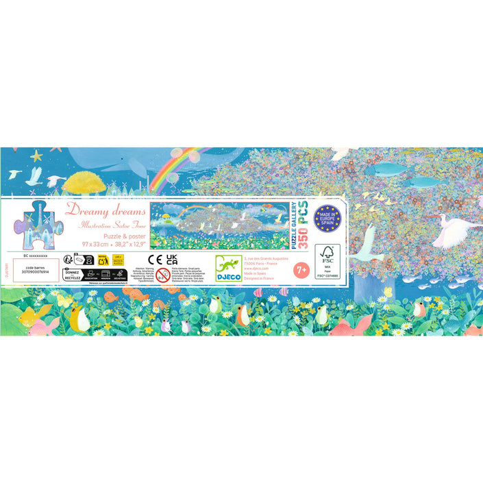 DJECO puzzel  Dreamy Dreams 7 jr+/ 350 stks