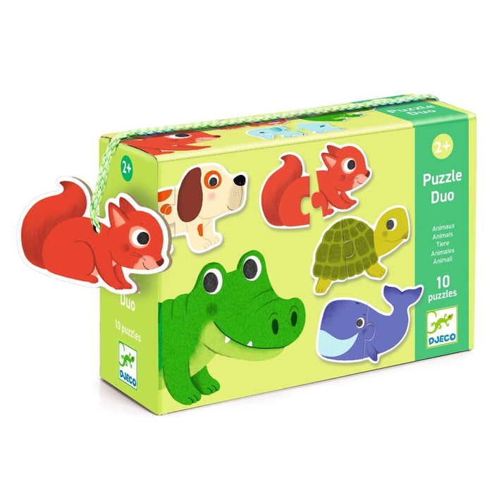 DJECO puzzle duo animals 2 yrs+