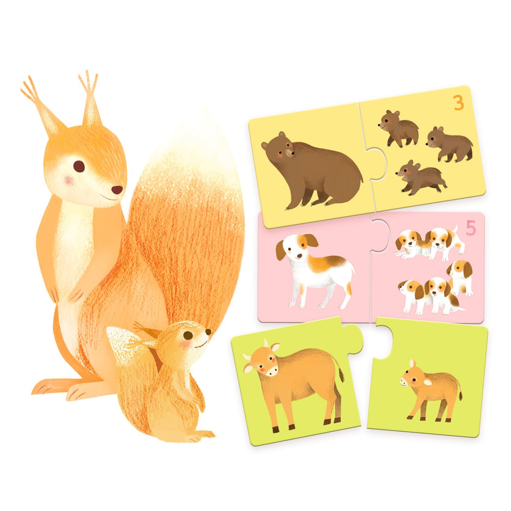 Buy DJECO puzzle duo articulo animals 2 yrs+