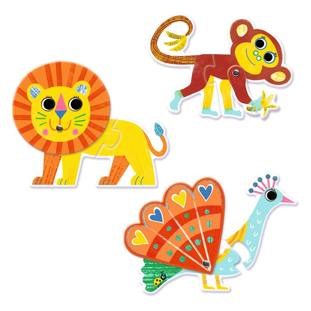 Buy DJECO puzzel duo articulo dieren 2 jr+