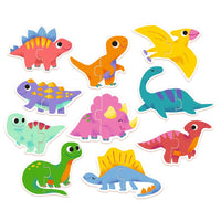 DJECO puzzel duo dinos 2 jr+