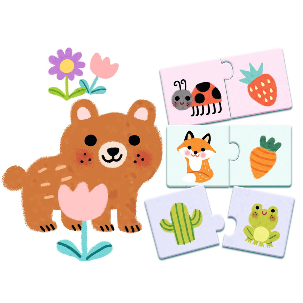 Buy DJECO puzzel duo kleuren 2 jr+