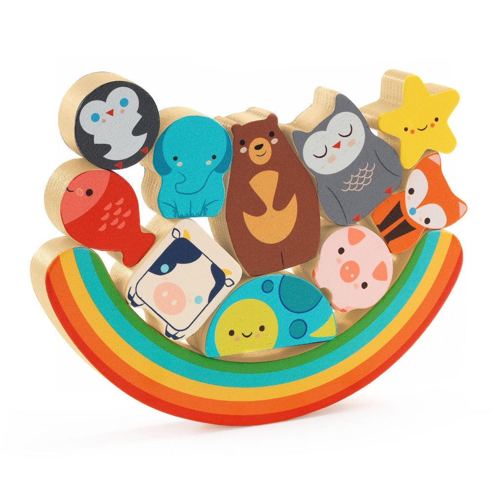 Buy DJECO puzzel en balanceerspel Rainbow 18 mnd+