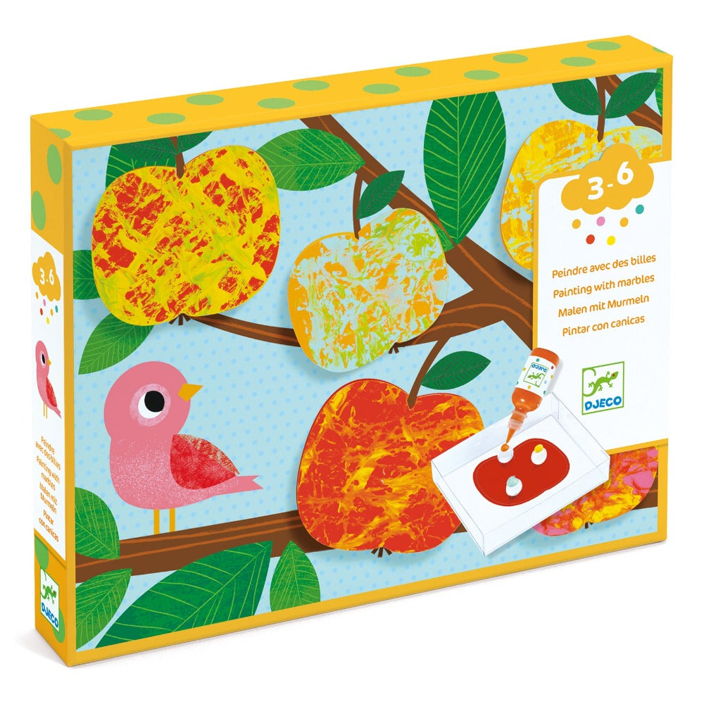 DJECO painting with marbles 3yrs+