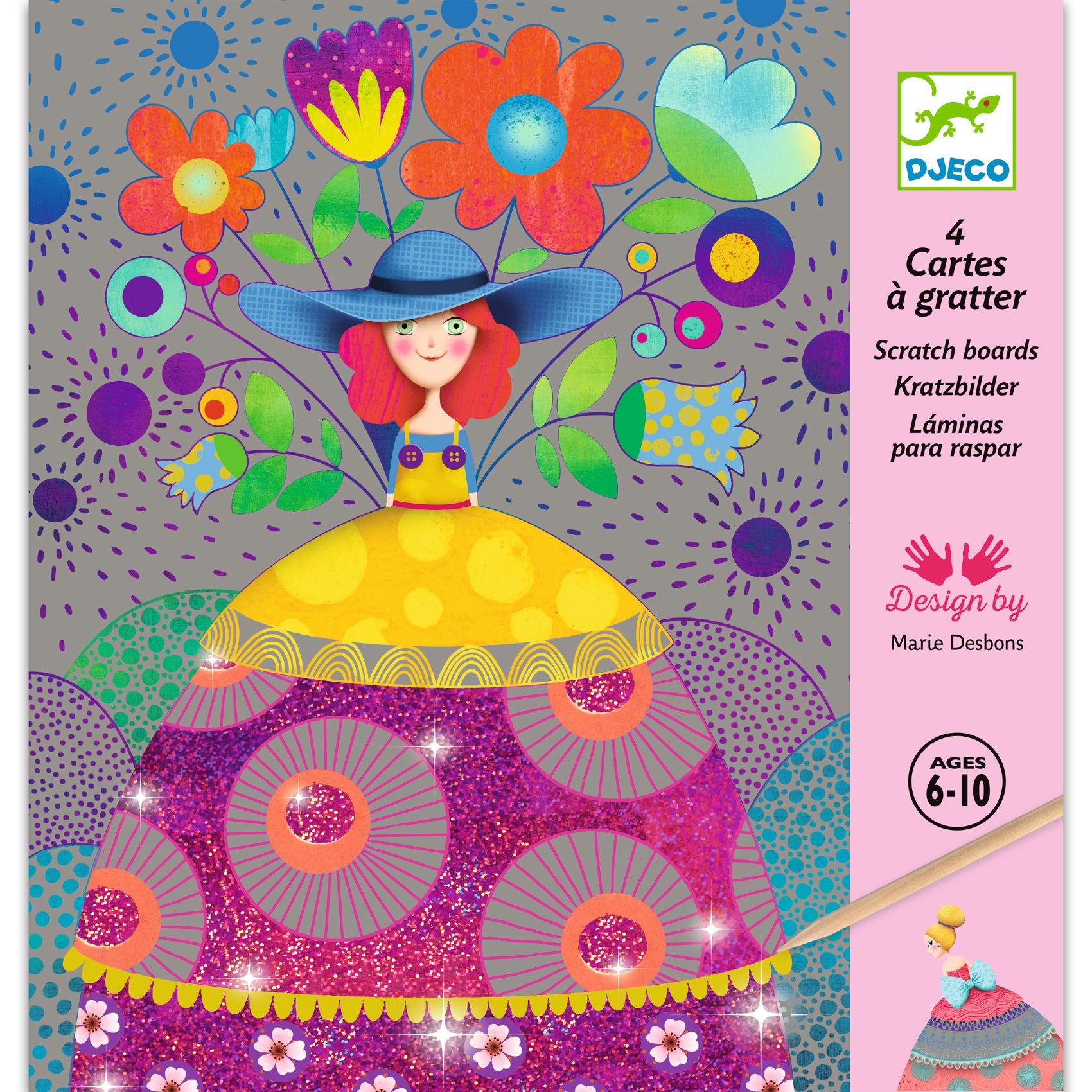 DJECO scratch the beauties ball  DJ09725 