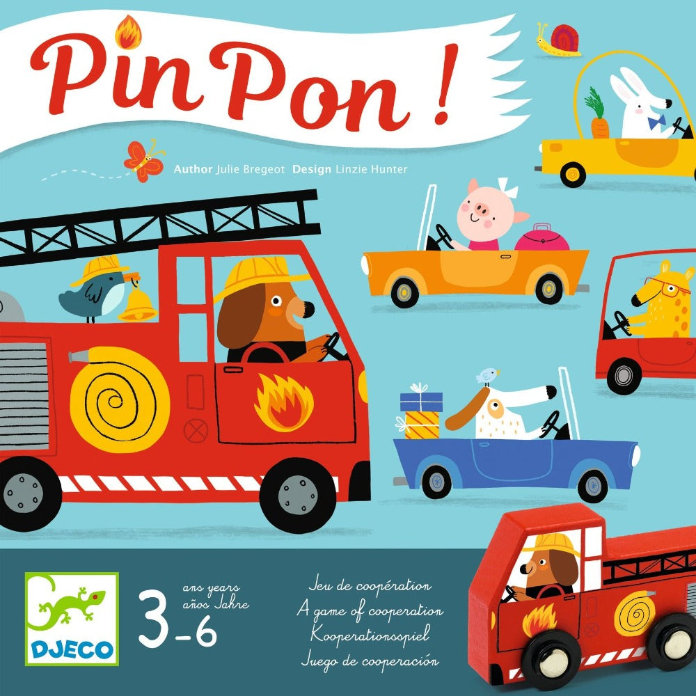 DJECO spel Pin Pon 3 jr+