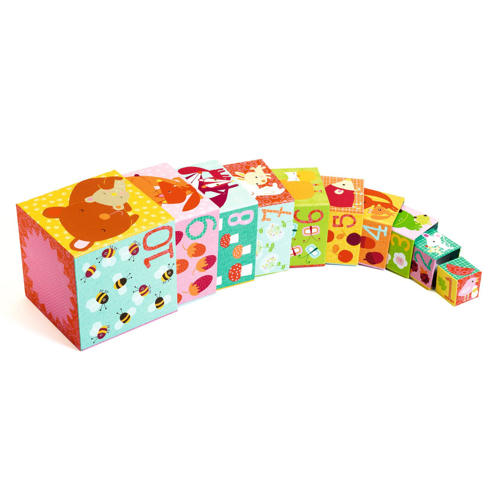 DJECO stacking tower forest friends 12 months+ DJ08507