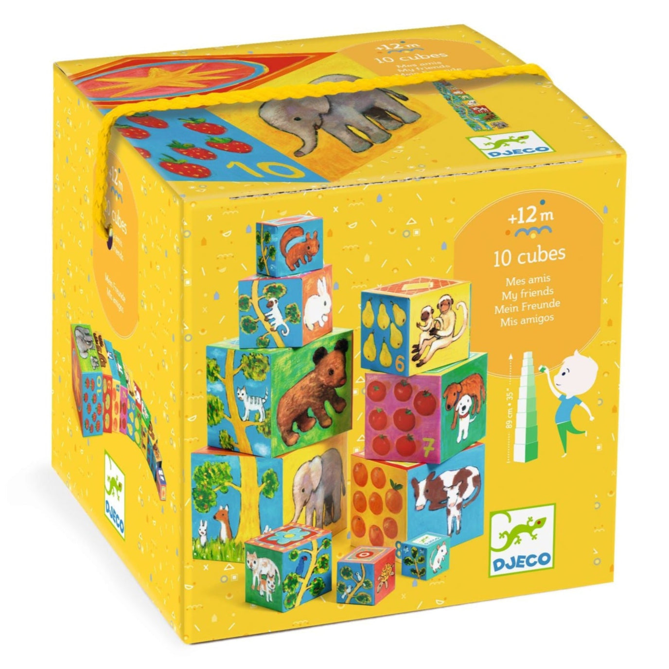 DJECO stacking tower friends 12 months+