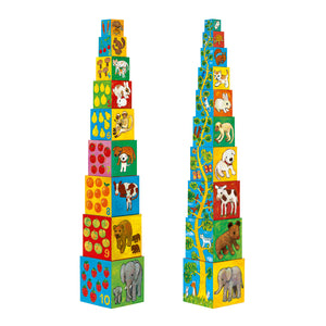 DJECO stacking tower friends 12 months+