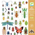DJECO stickers Microkosmos metallic 4 jr+