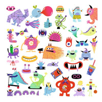 DJECO stickers Fantasy metallic 4 yrs+