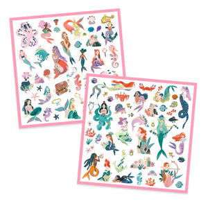 DJECO stickers Zeemeerminnen DJ09553 3070900095533