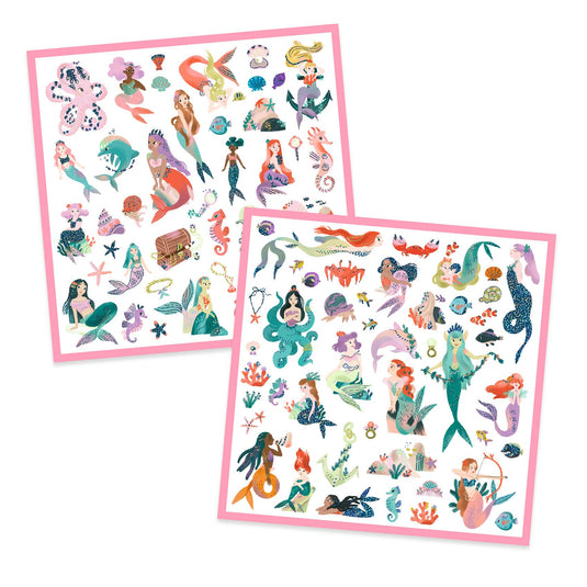 DJECO stickers Zeemeerminnen DJ09553 3070900095533