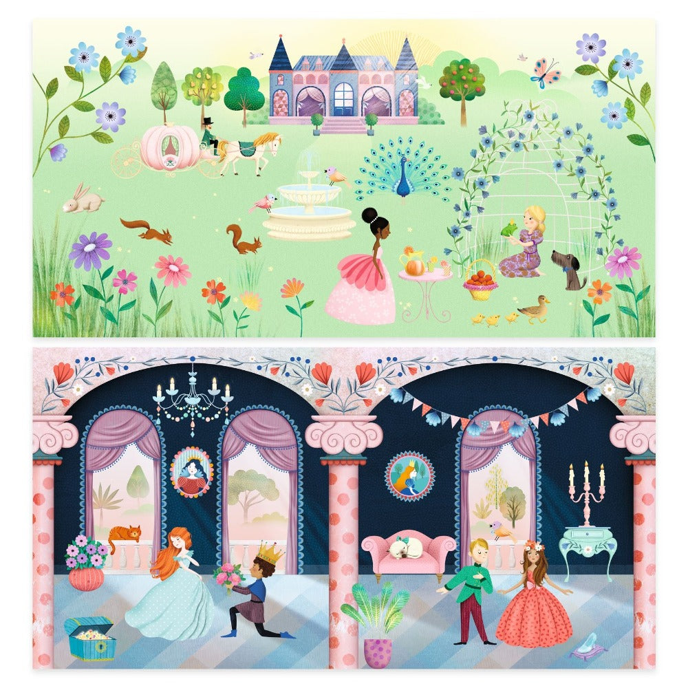 DJECO sticker story Leven in het kasteel 4 jr+
