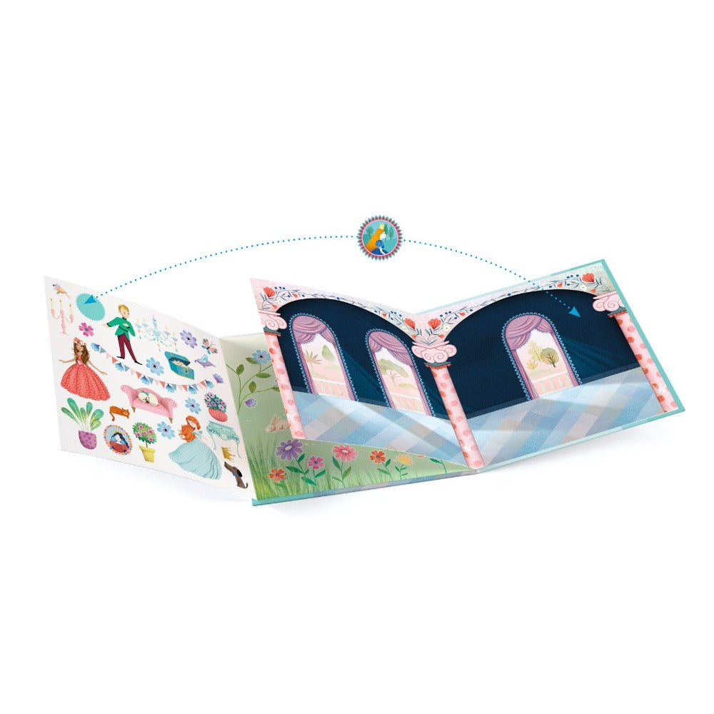 DJECO sticker story Leven in het kasteel 4 jr+
