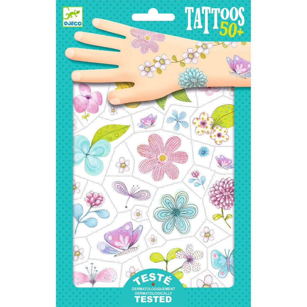 DJECO tattoos Bright birds
