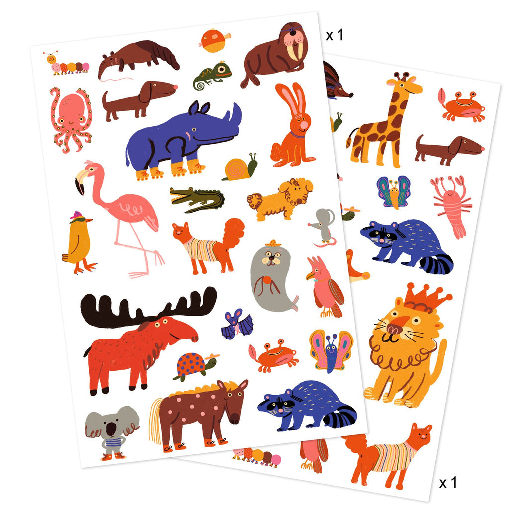 Buy DJECO tattoo's Funny Animals