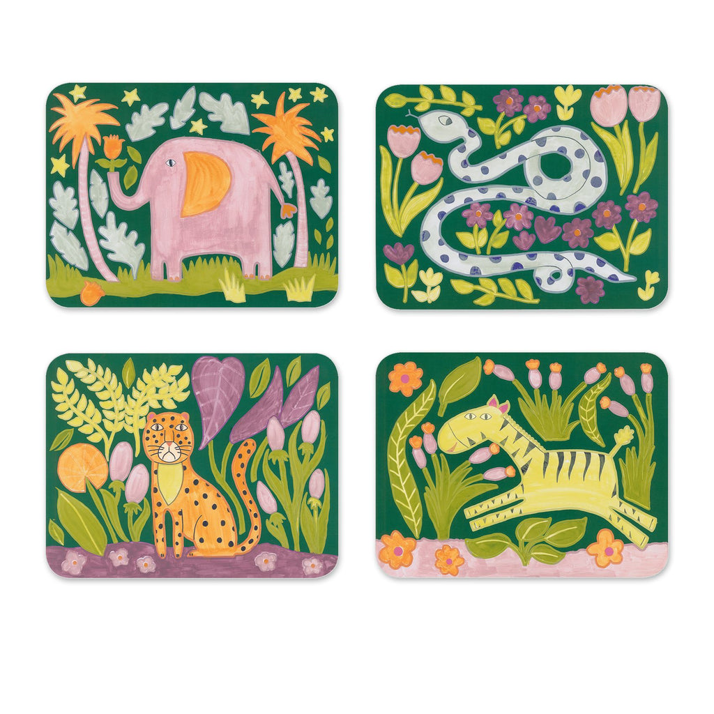 DJECO verfset met palet Wild ones 3 jr+