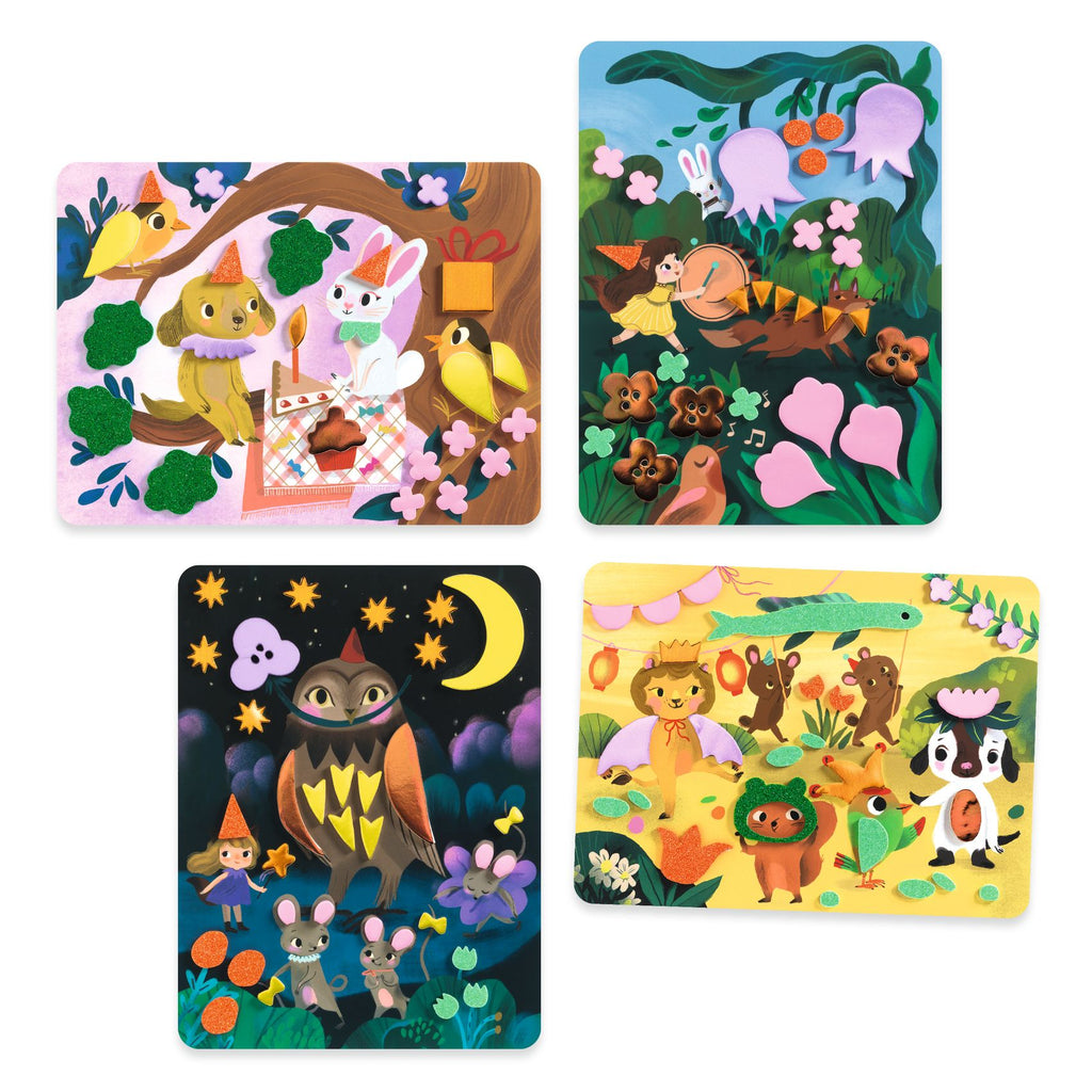 Buy DJECO vilt collage's Sparkling Parties 3 -6 jr+