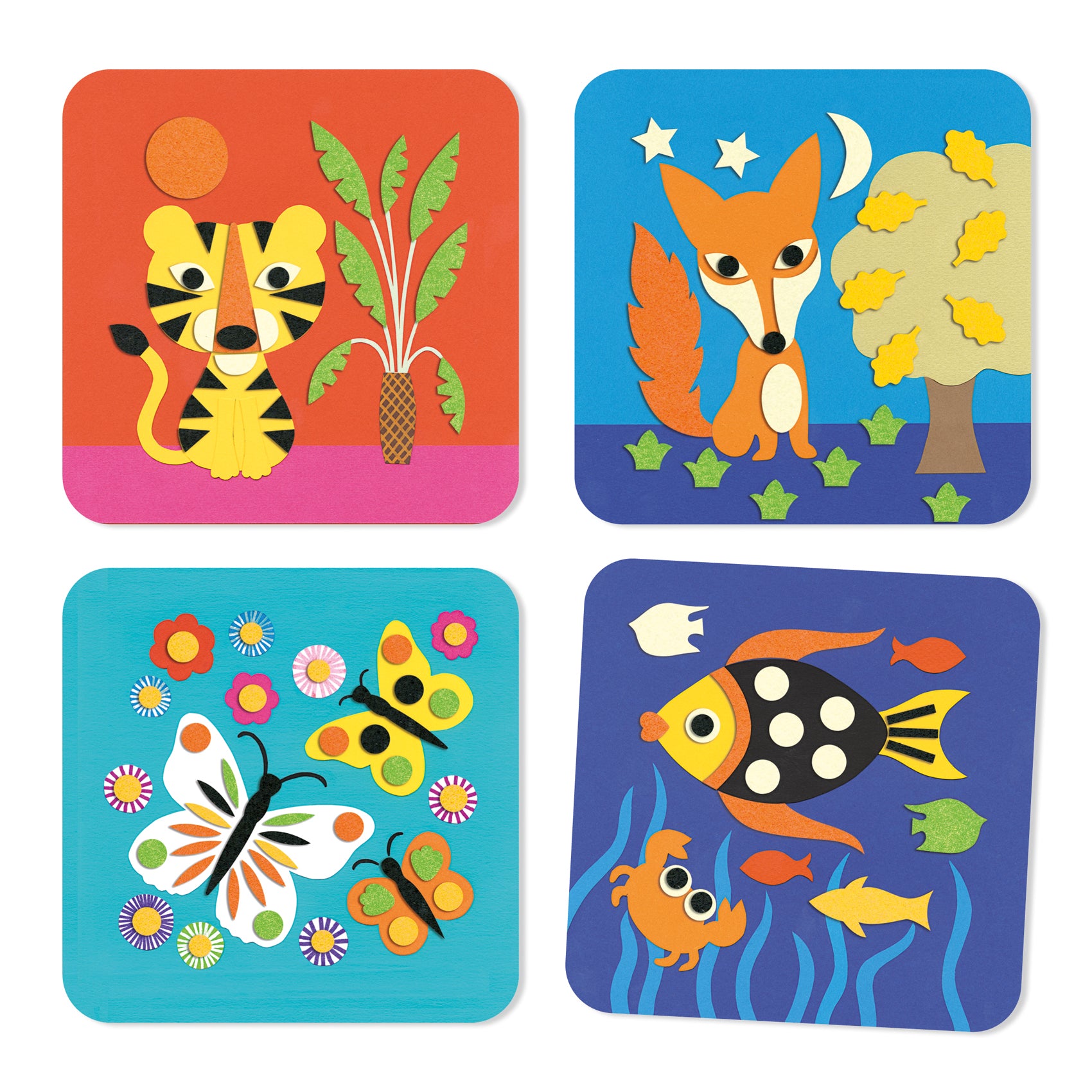 DJECO felt collages sweet nature 3 yrs+