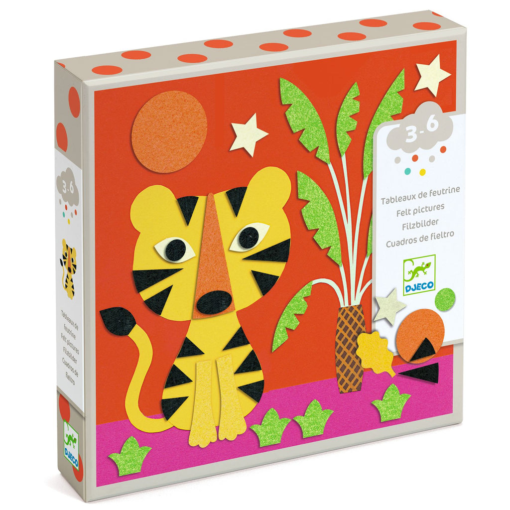 DJECO felt collages sweet nature 3 yrs+ 3070900098640
