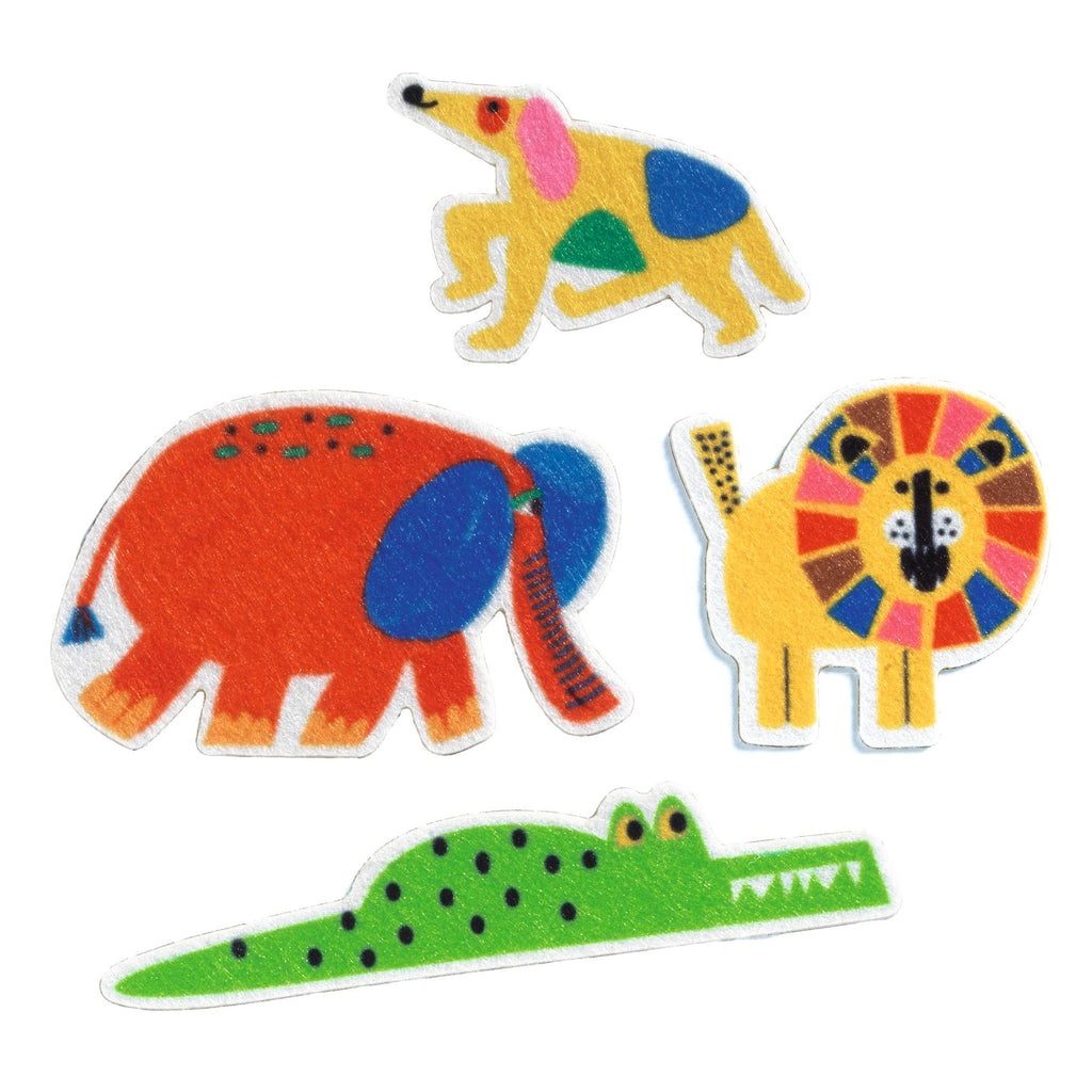 Buy DJECO vilt stickers Overal dieren 18 mnd +