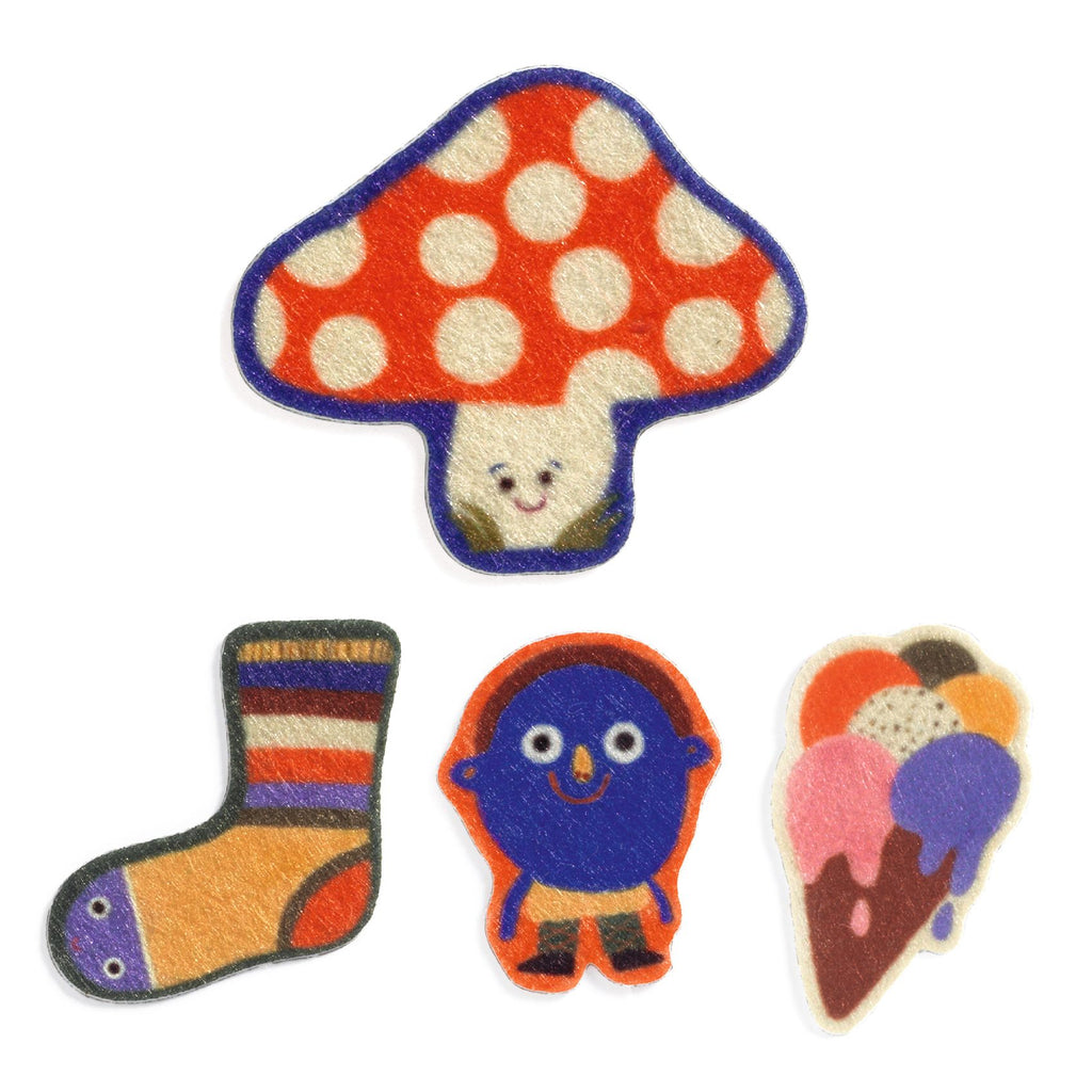 Buy DJECO vilt stickers Silly Ones 18 mnd +