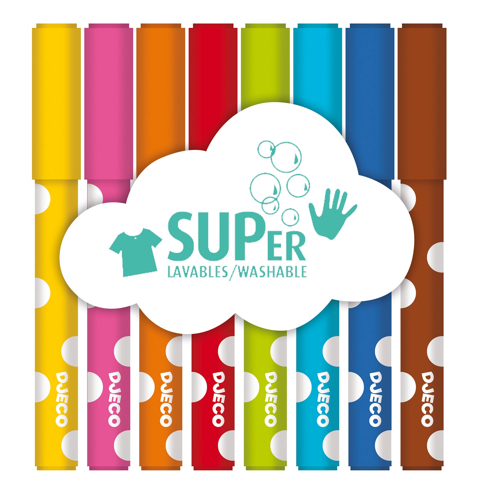 DJECO felt-tip pens 18 months+
