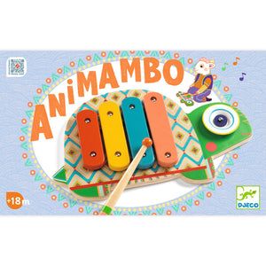 DJECO xylofoon schildpad animambo 18 mnd+ DJ06034 3070900060340 a
