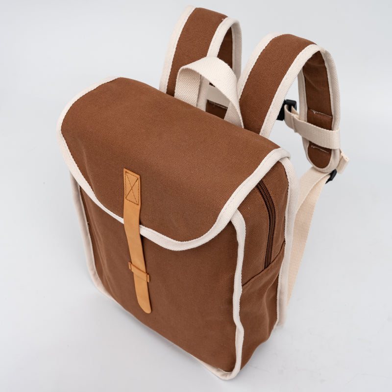 Petit Monkey children's backpack baked clay