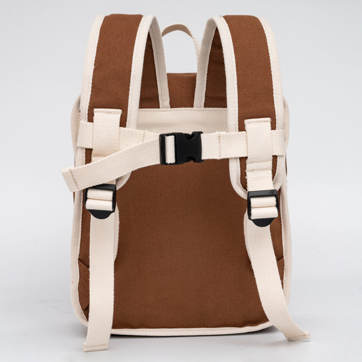 Petit Monkey children's backpack baked clay