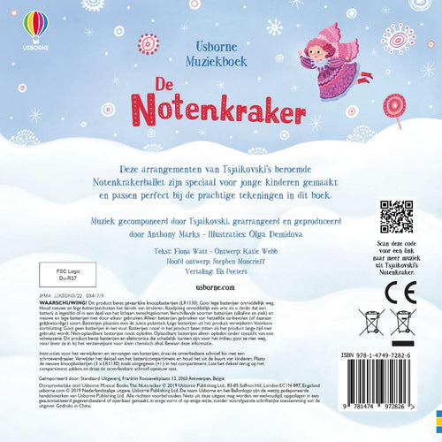 The Nutcracker - sound book 3 yrs+