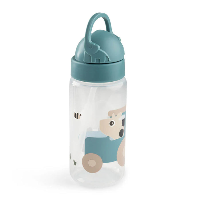 Done by Deer drinkfles met rietje tiny farm blue 350 ml 5712643061373 a