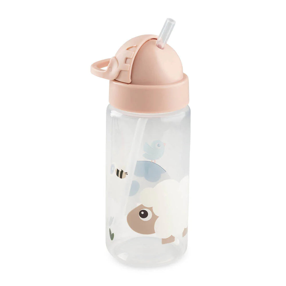 Buy Done by Deer drinkfles met rietje tiny farm powder 350 ml