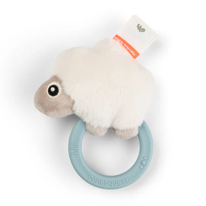 Done by Deer rammelaar met bijtring sheepy blue 5712643060703 a