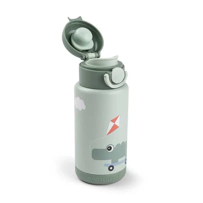 Done by Deer thermosfles playground green 340 ml 5712643059424